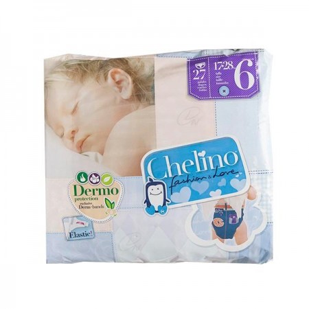 CHELINO PAÑAL INFANTIL FASHION & LOVE T- 6 (17