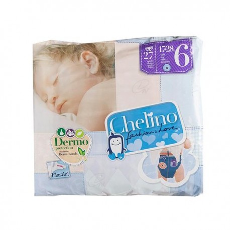 CHELINO PAÑAL INFANTIL FASHION & LOVE T- 6 (17